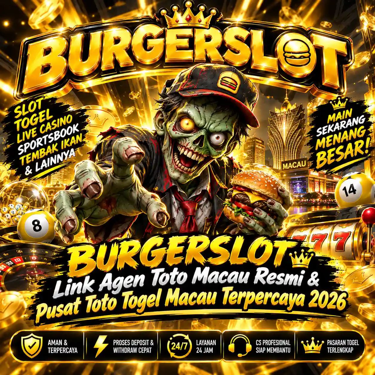 BURGERSLOT : Link Agen Toto Macau Resmi & Pusat Toto Togel Macau Terpercaya 2026